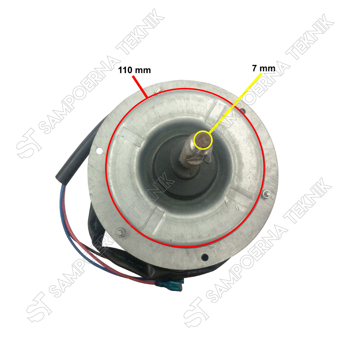 MOTOR YDK53 6C 53 Watt Aircon Indo Teknik