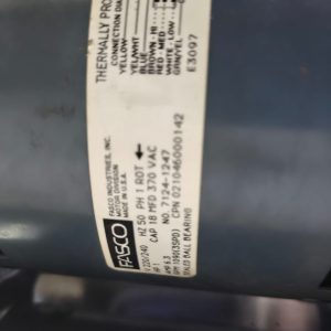 Dinamo Motor Indoor Fasco Double Blower
